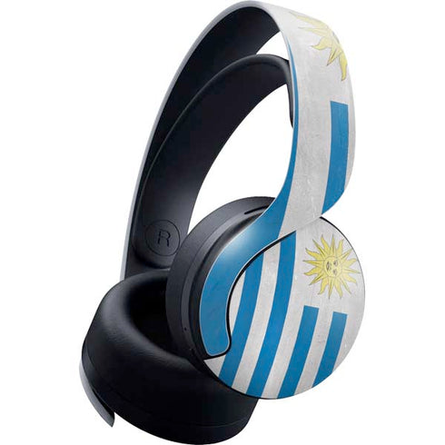 Uraguay Flag Distressed PULSE 3D Wireless Headset for PS5 Skin